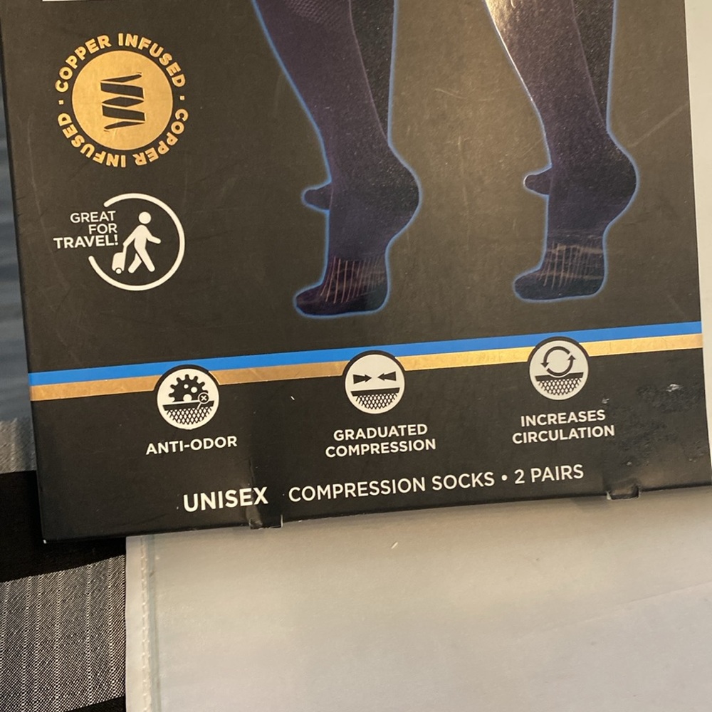 Black Compression Socks - Picture 4 of 4